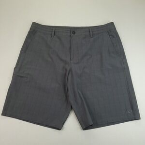 Oneill Shorts Mens 38 x 11 Dark Gray Crossover Stretch Hiking Outdoor Beach
